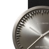 D42 steel case black leather strap tube watch leff amsterdam design by piet hein eek zoom