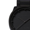 S38 black tube watch leff amsterdam design by piet hein eek detail