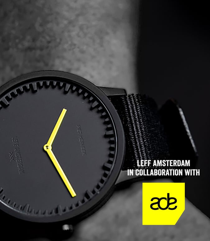 LEFF amsterdam X ade tube limited watch