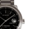 Leff amsterdam Tube watch S42 date black with black case