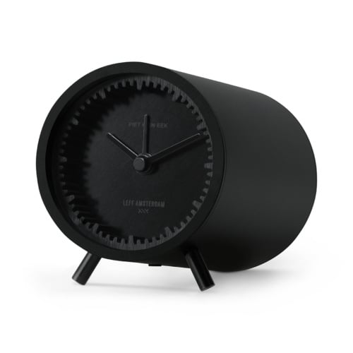 Leff amsterdam Tube alarm clock Black by Piet Hein Eek